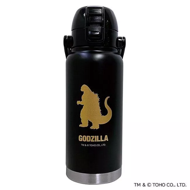 【怪獸天團】哥吉拉商店限定 1994 哥吉拉不鏽鋼水壺 直飲款