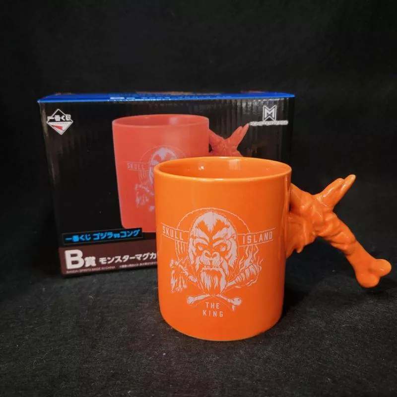 【怪獸天團】酒井一番賞 B賞 哥吉拉大戰金剛 金剛款 馬克杯