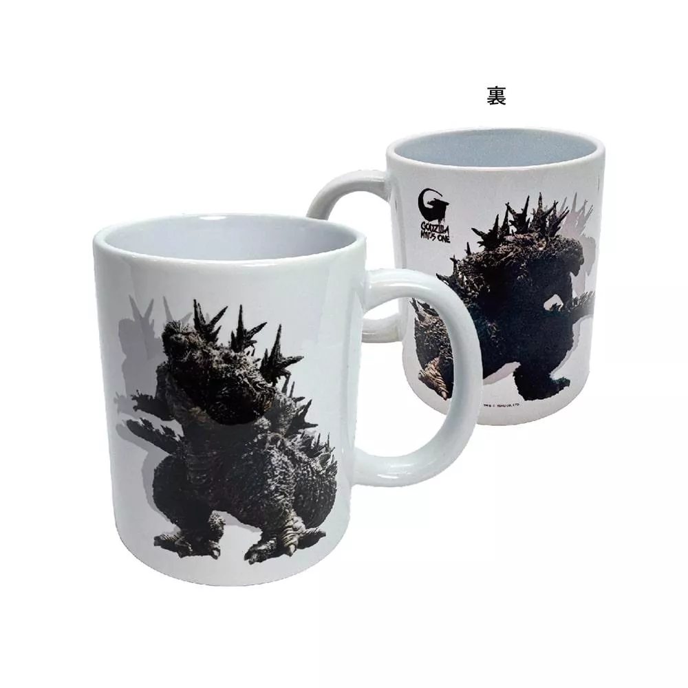 【怪獸天團】哥吉拉商店限定 Minus One -1.0哥吉拉 負1哥 哥吉拉馬克杯 白色款
