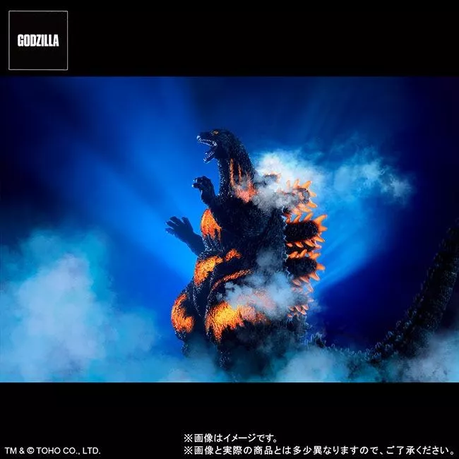 【怪獸天團】X-PLUS 東寶30cm 哥吉拉商店限定 酒井雄二造型收藏 1995紅蓮哥吉拉