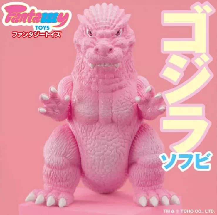 【怪獸天團】魂商 Fantazzzy TOYS 粉紅哥吉拉