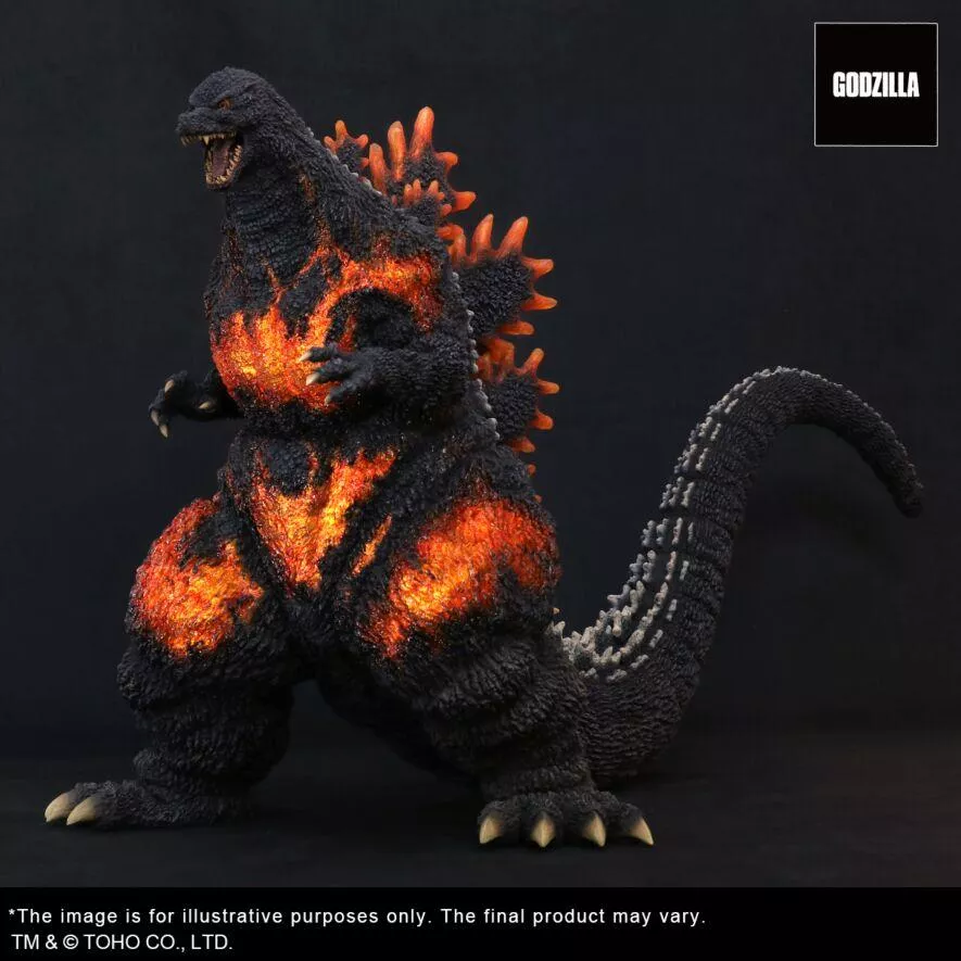 【怪獸天團】X-PLUS 巨大系列 大山龍 1995紅蓮哥吉拉 透銀 最終決戰Ver.
