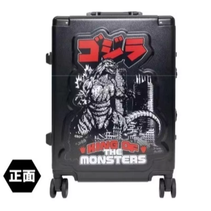 【怪獸天團】7-11 哥吉拉聯名 哥吉拉20吋立體行李箱