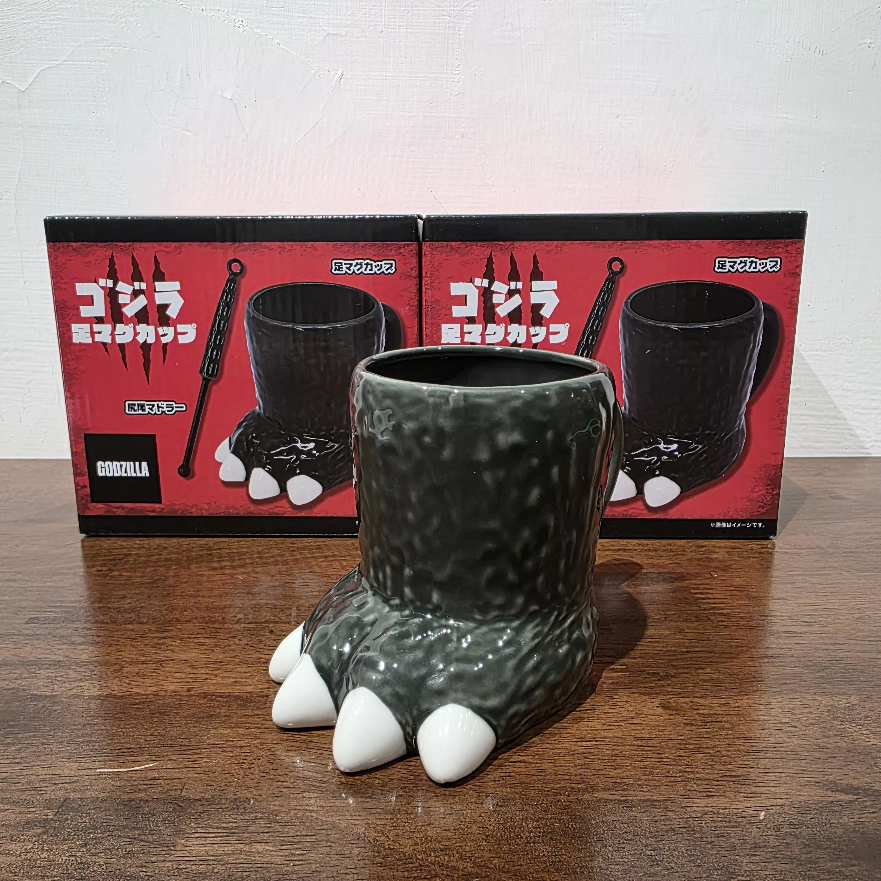 【怪獸天團】哥吉拉造型陶瓷馬克杯 哥吉拉馬克杯