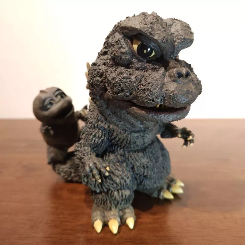 【怪獸天團】X-PLUS Q版 怪獸島決戰 1967哥吉拉之子 少限版