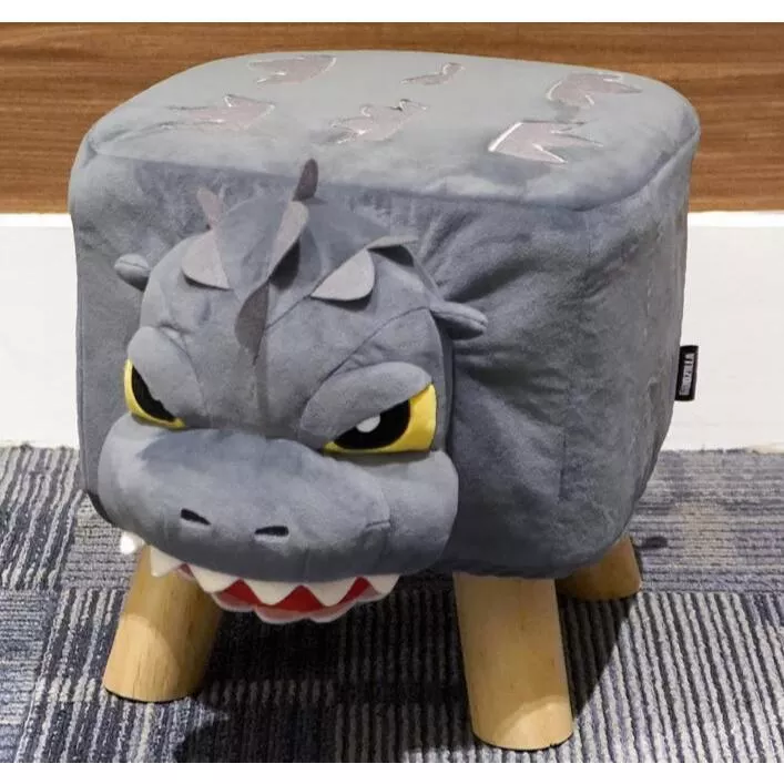 【怪獸天團】7-11 哥吉拉聯名限定 哥吉拉矮凳 椅子