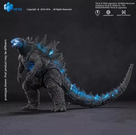 【怪獸天團】預購2025/Q3 HIYA 海雅 哥吉拉大戰金剛 2021哥吉拉 熱射線發光版