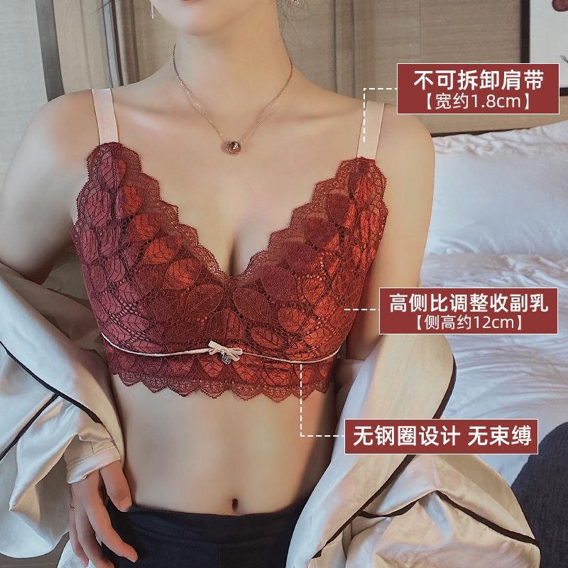 蕾絲無鋼圈大碼女內衣-蕾絲(可預購)
