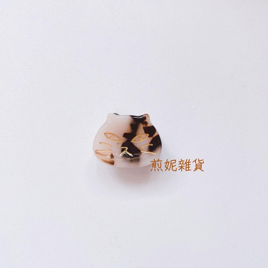 <煎妮雜貨>日系貓咪瀏海髮夾小抓夾2.5cm