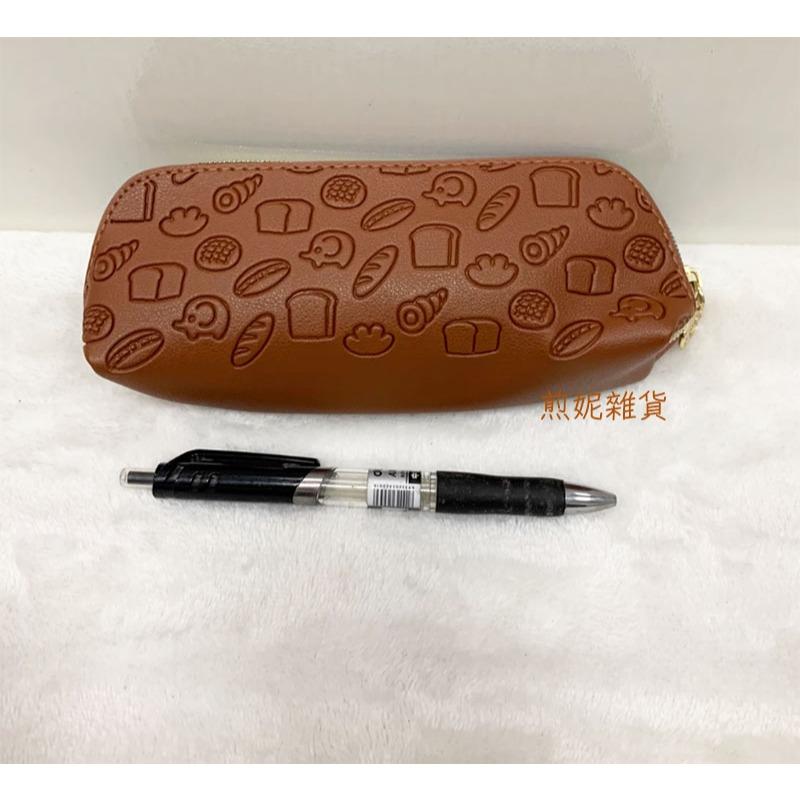 <煎妮雜貨>野貓君筆袋巧克力色文具
