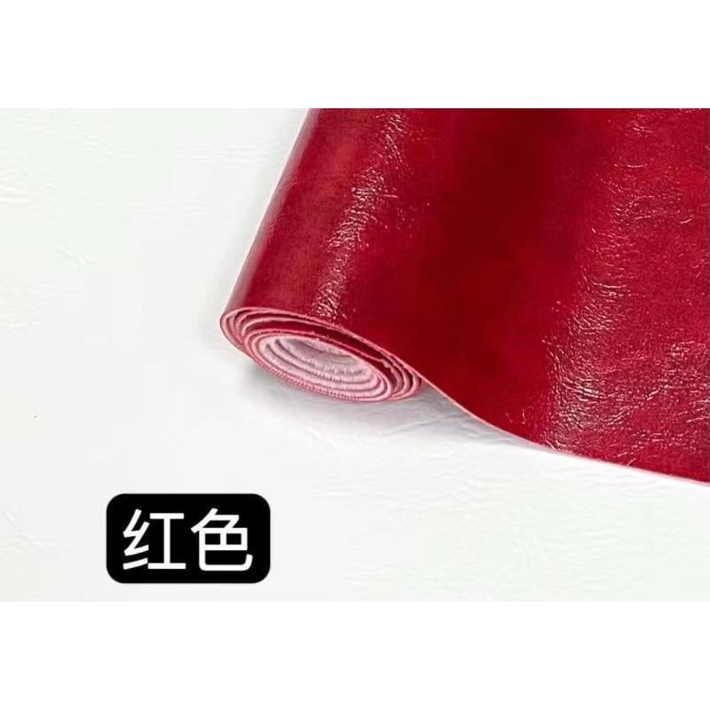 <煎妮雜貨>自黏背膠油蜡皮貓家具小沙發修補備品