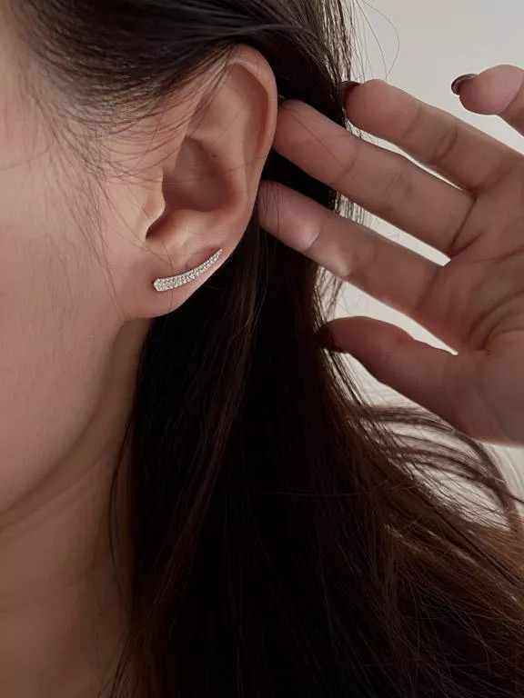 天使的禮物│羽毛紋理耳環(售完不補)