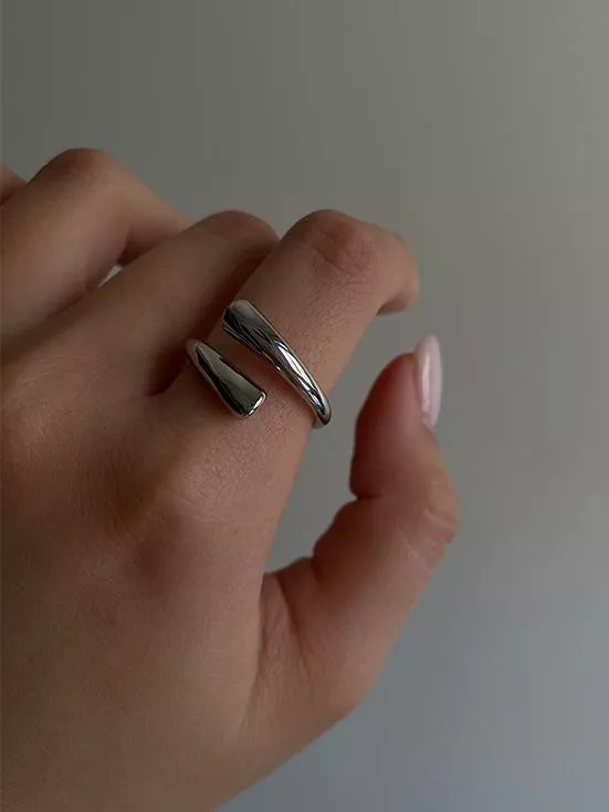 Surround│鈦鋼環繞錐形戒