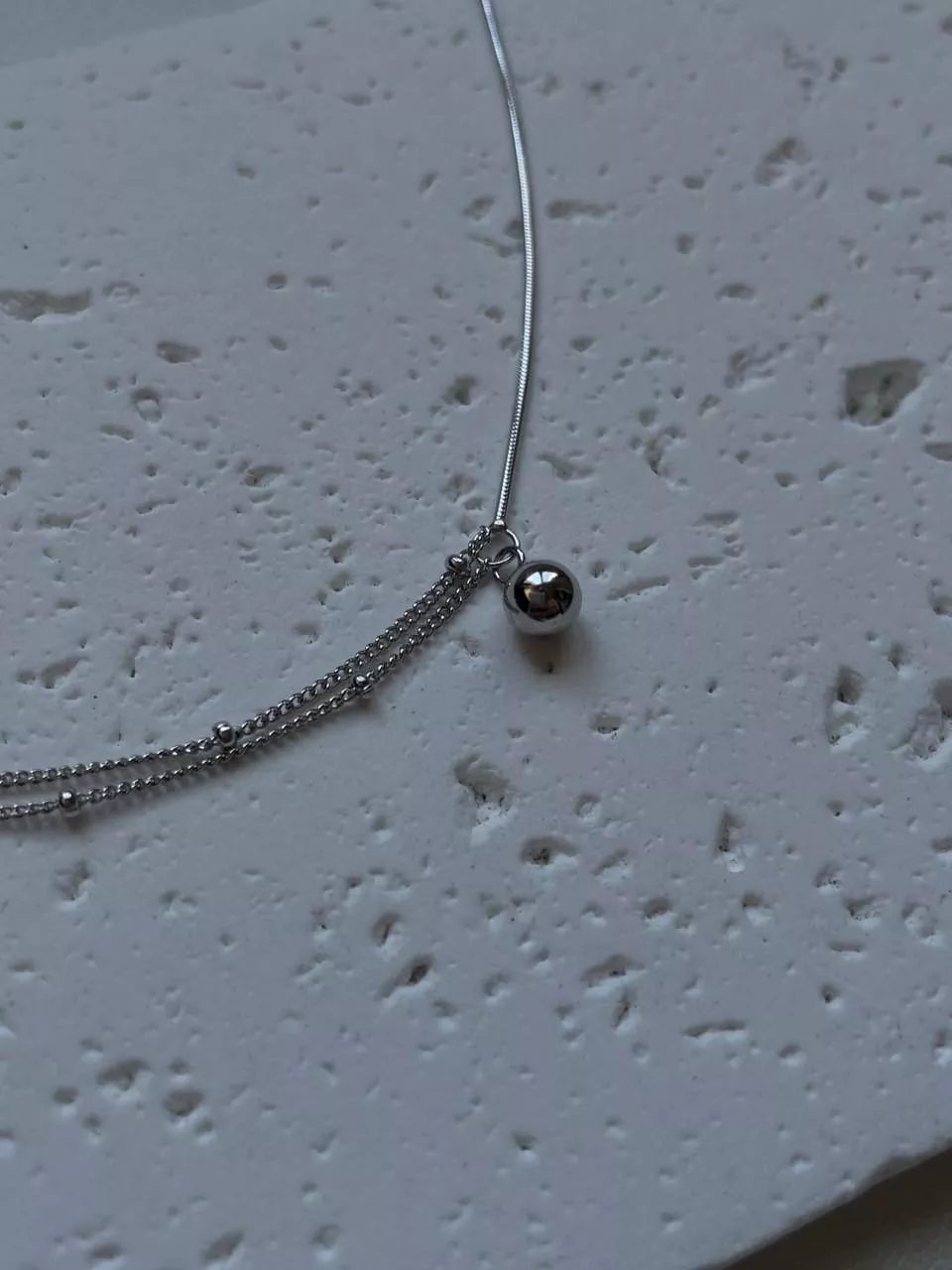 別具一格│純銀不對稱小珠手鍊(售完不補)