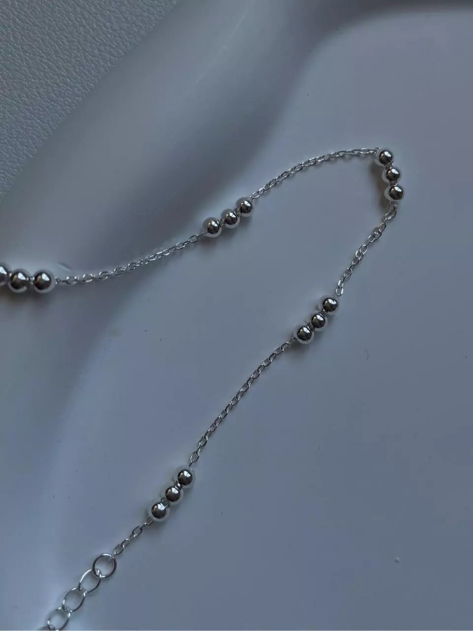 極簡風格│純銀簡約間珠手鍊(售完不補)