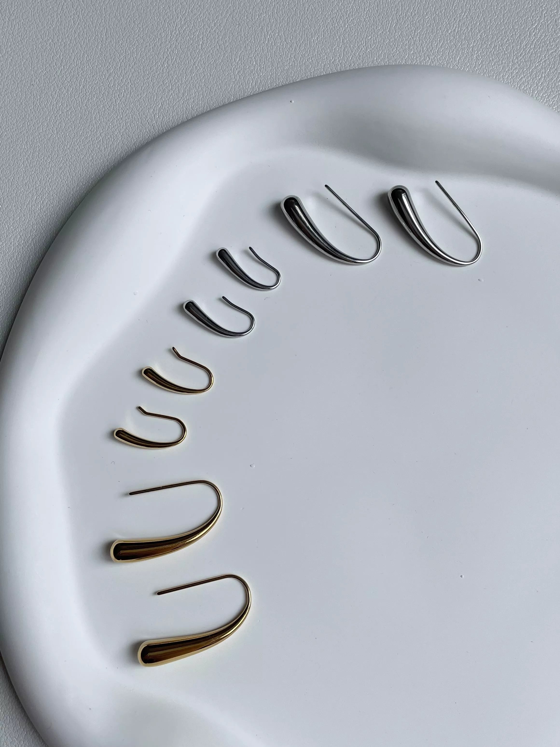 Unpredictable | 鈦鋼個性簡約耳環