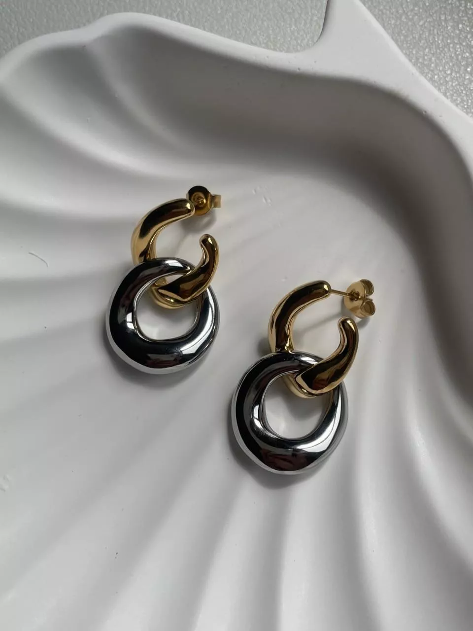 Classic┃鈦鋼兩戴經典耳環