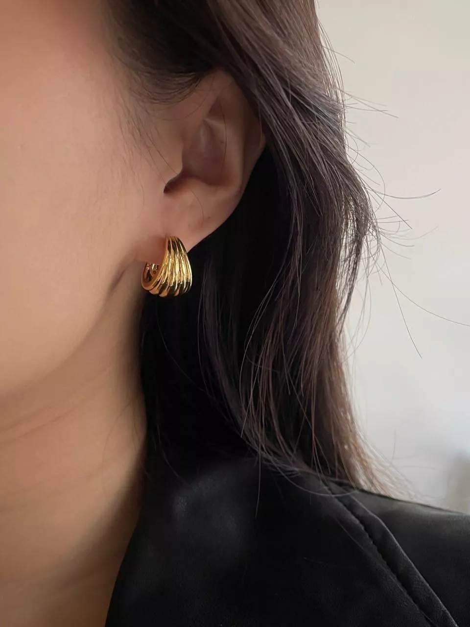 Wealthy│鈦鋼老錢耳扣