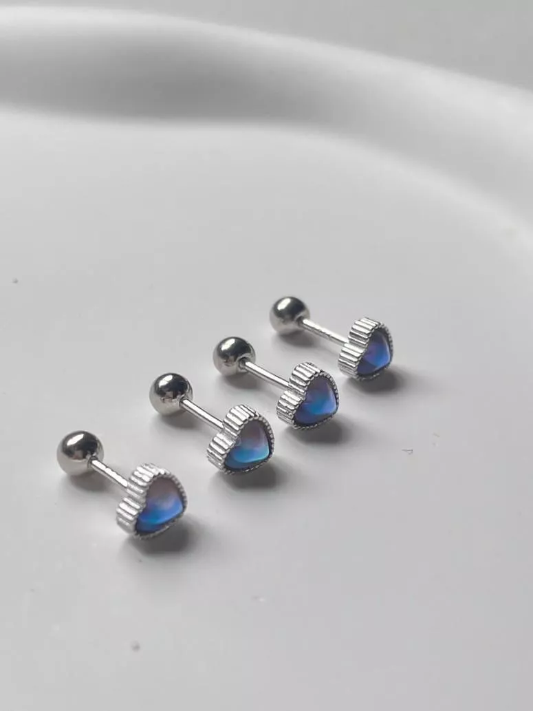 可愛爆擊純銀│炫光轉珠耳環(售完不補)