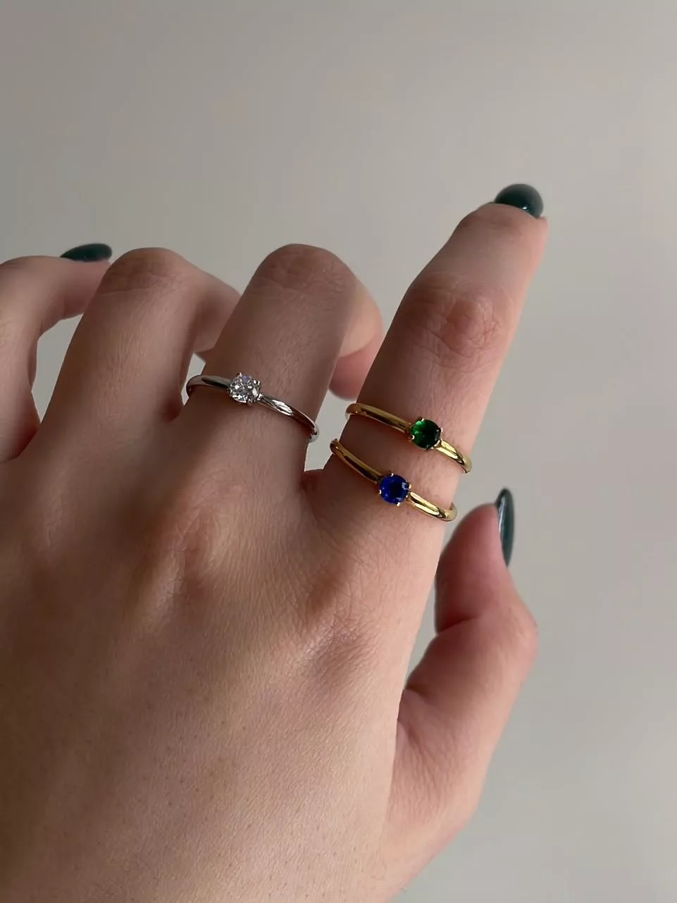 Color│鈦鋼彩鑽戒