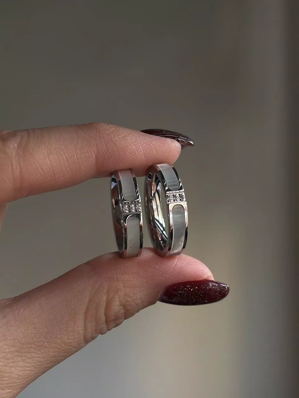 Horizon│鈦鋼母貝戒指(售完不補)