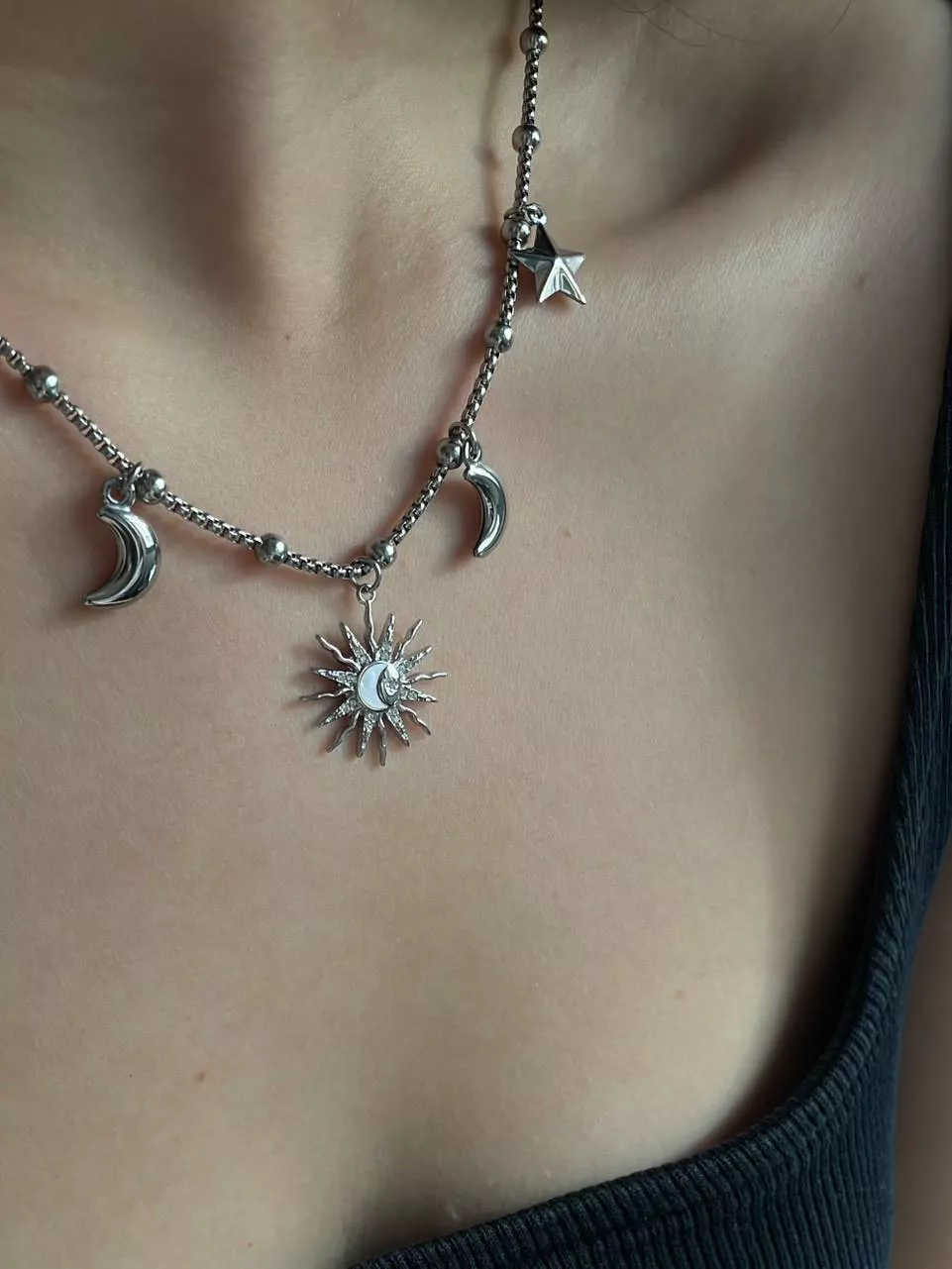 Universe│鈦鋼星河項鍊