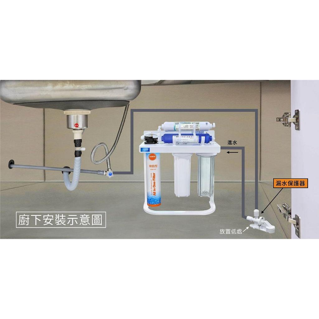 卡式五道除鉛淨水器 ADD-CS54 免插電 生飲級 淨水器 通過BSMI認證【水易購安南店】