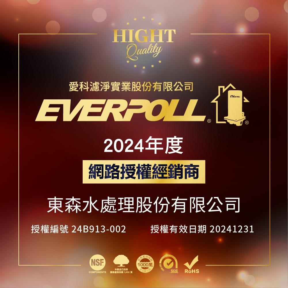 愛科濾淨 EVERPOLL RO-900ACF複合式濾芯 【水易購安南店】