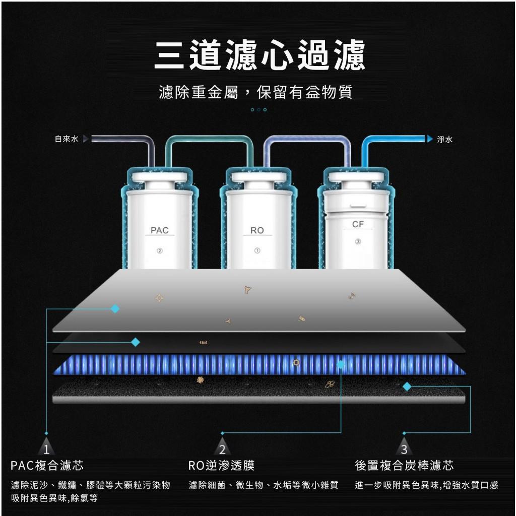 ADD-M15 桌上瞬熱雙溫RO飲水機/免安裝 租屋族推薦 不用鑽孔 有電就有乾淨水 原廠一年保固 【水易購安南店】