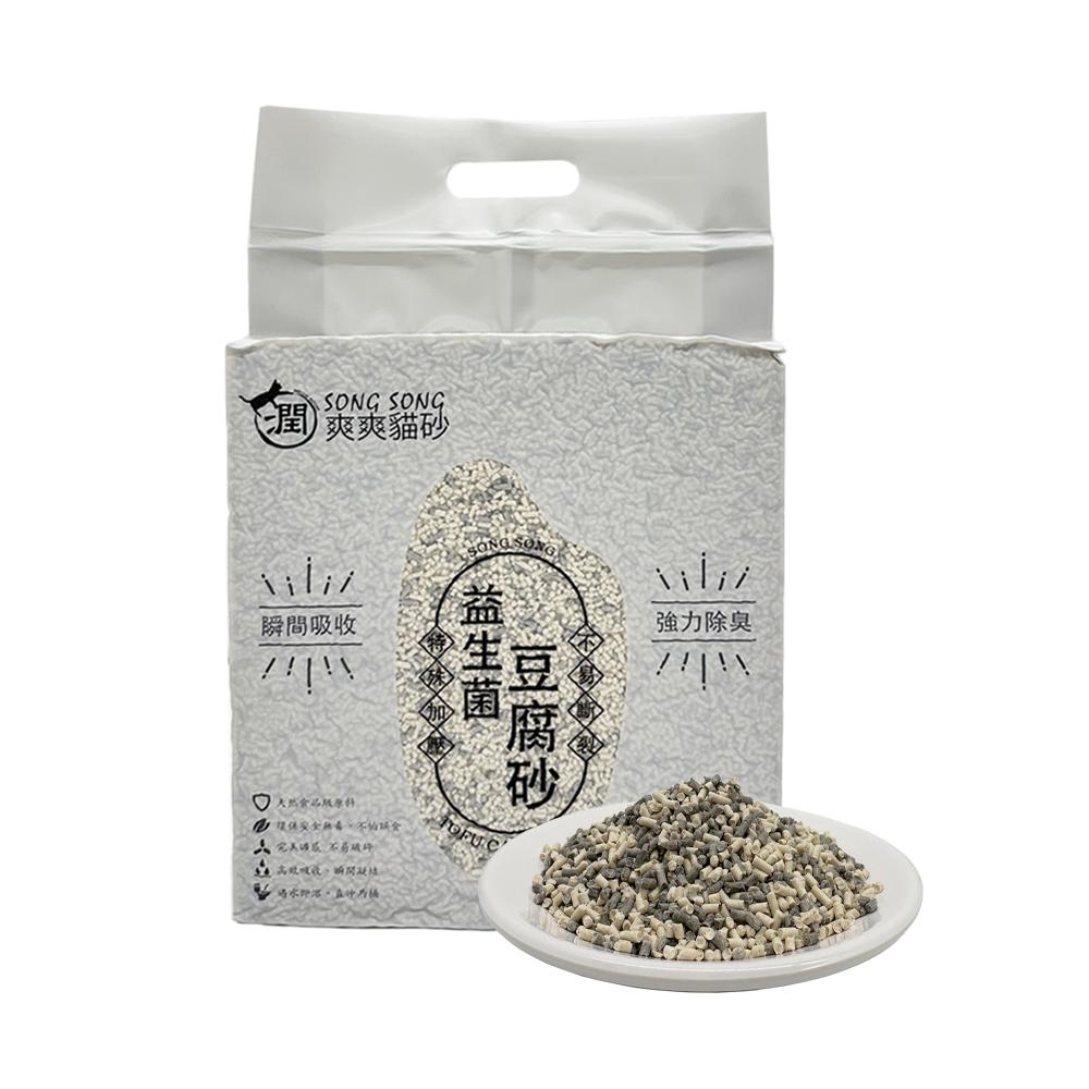 礦感豆腐砂/益生菌活性碳（8入組）