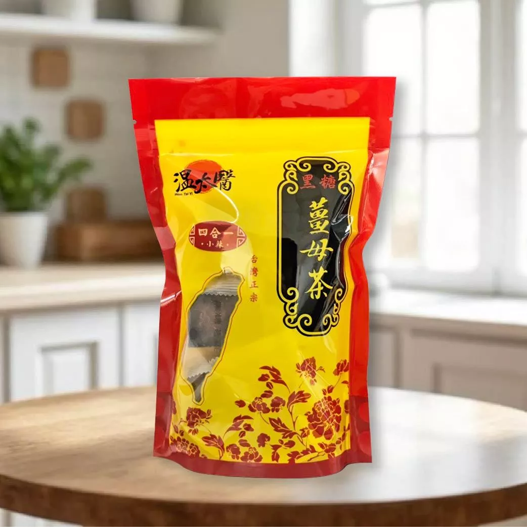 【溫太醫】黑糖薑母茶(四合一/黑糖桂圓紅棗老薑) ｜10入/包