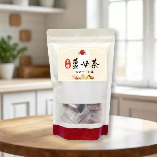 【溫太醫】黑糖薑母茶(四合一/黑糖桂圓紅棗老薑) ｜10入/包