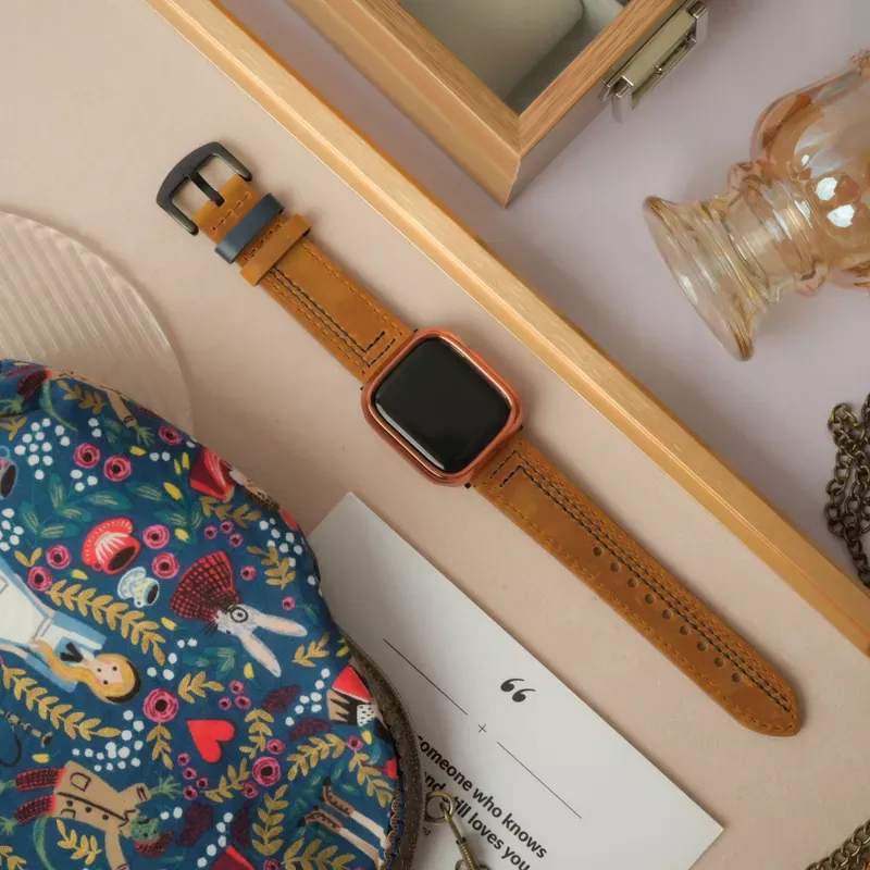「驟影」 Apple Watch皮革錶帶