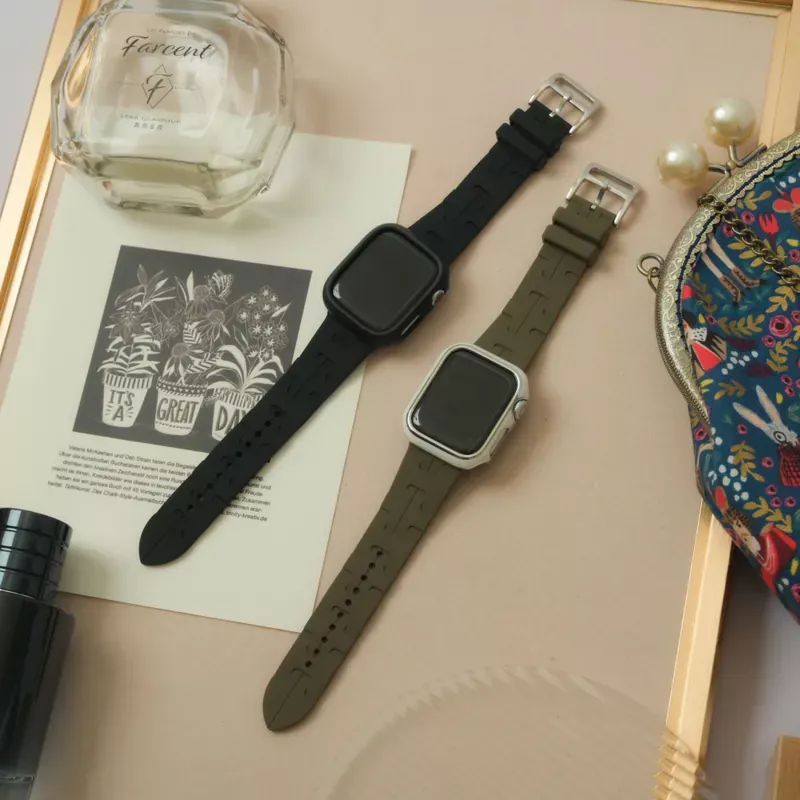 「畫石」 Apple Watch矽膠錶帶