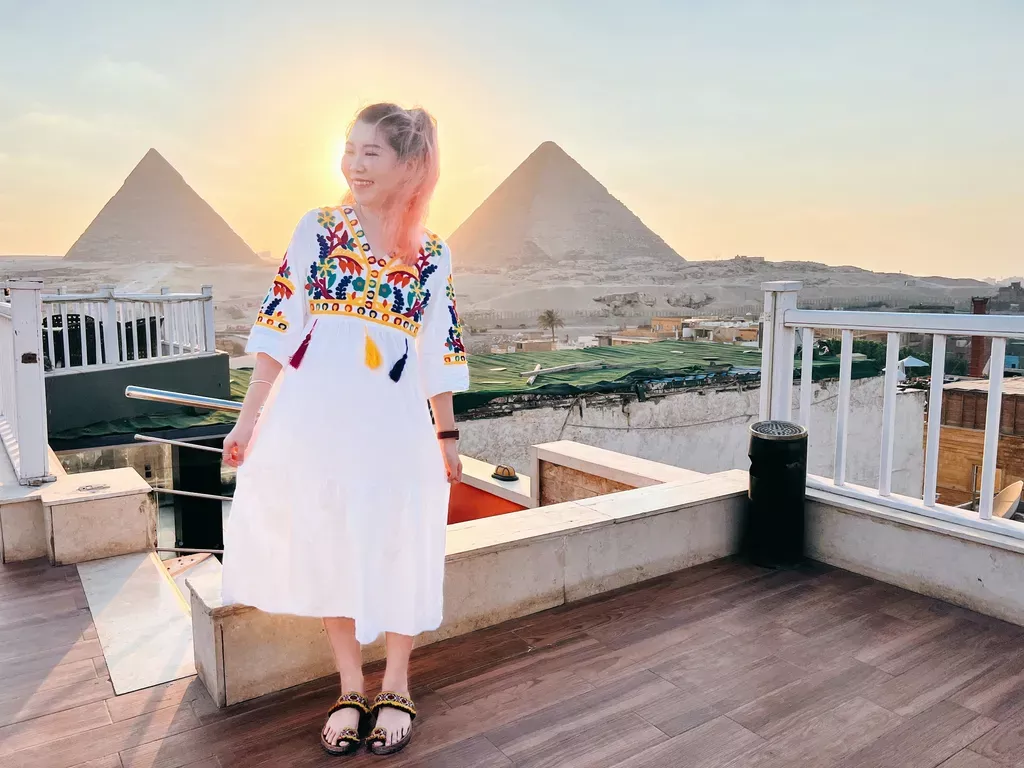 埃及製長袍洋裝