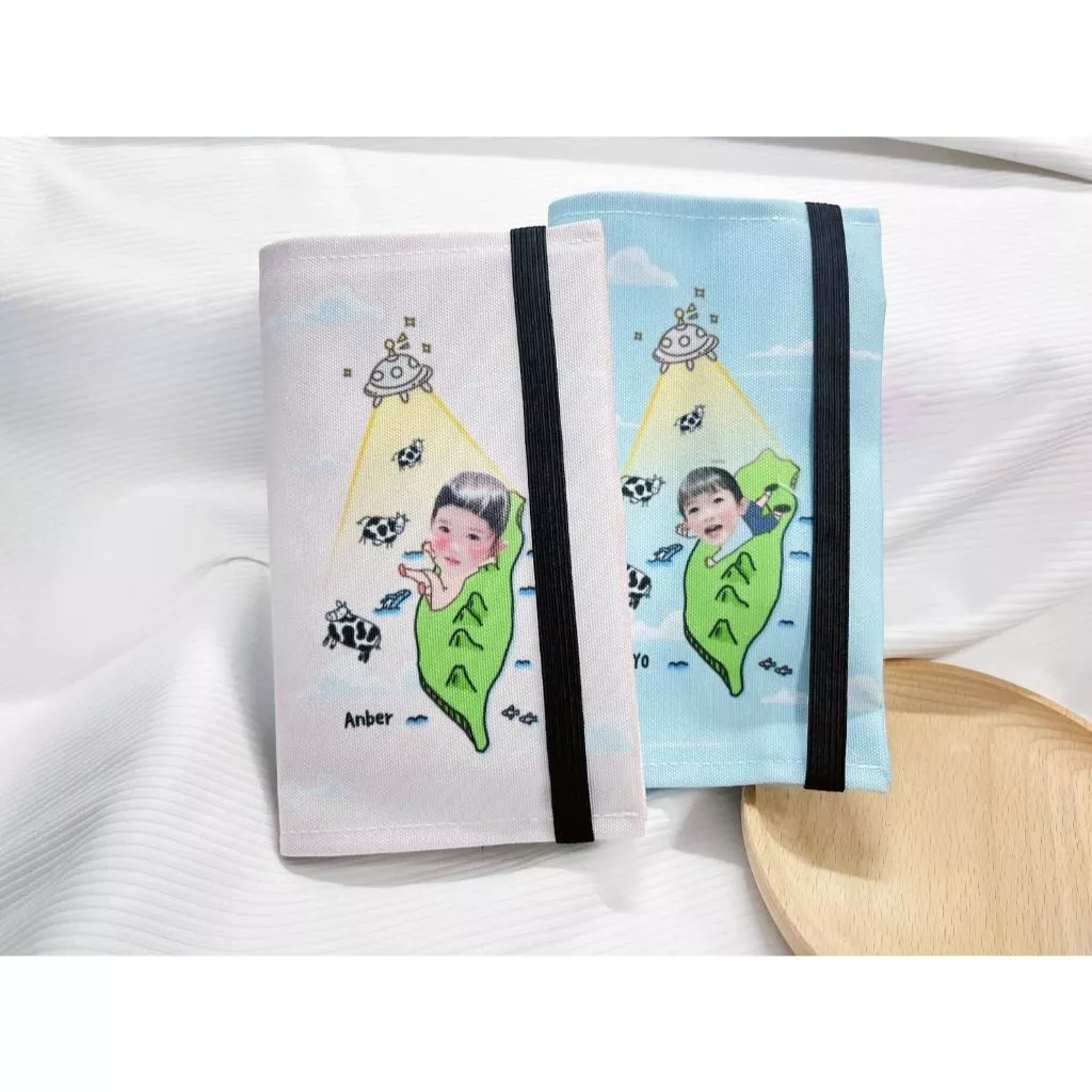 客製化護照套 保護套 護照卡套 專用保護套 護照套 禮物 客製化 原創插圖