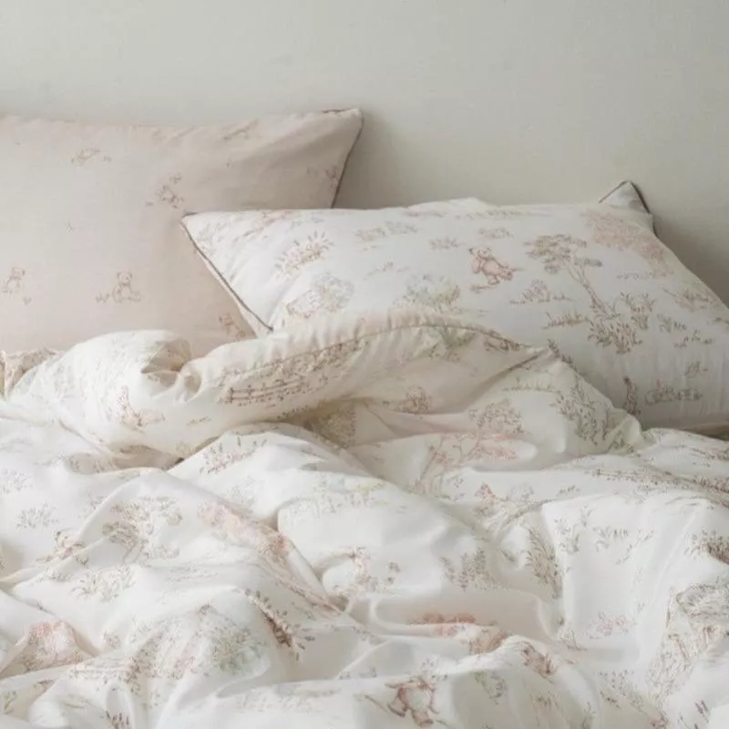 《韓國棉被預購》韓國膠原蛋白天絲～森林小熊四季被