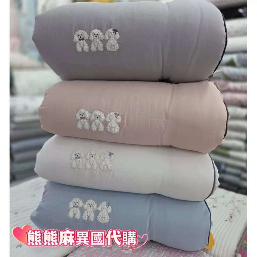 【熊熊麻異國代購】韓國棉被 四季厚被 韓國代購 立體狗狗素面四季被