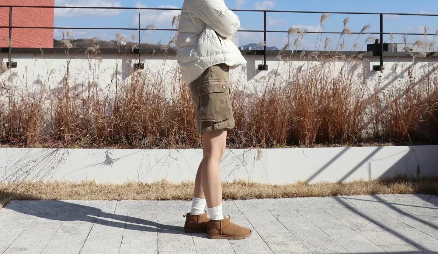 工裝風吹芯絲口袋短裙
