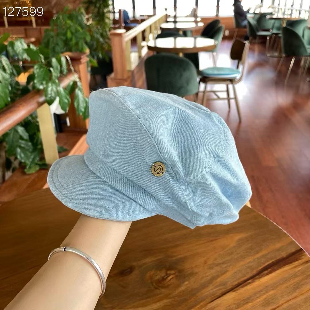 韓國女星復古風｜休閒牛仔畫家帽百搭潮流款