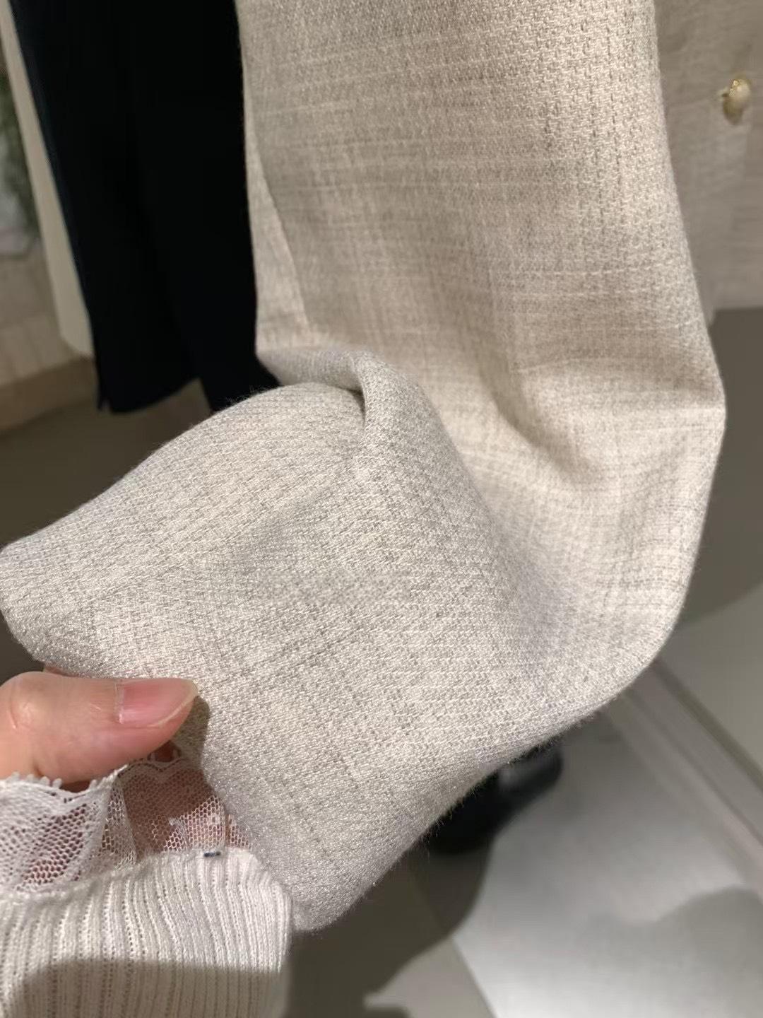 法式氣質無領短版西裝外套