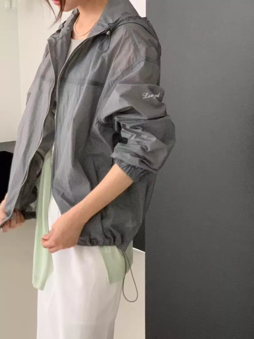 街頭機能感輕量風衣外套