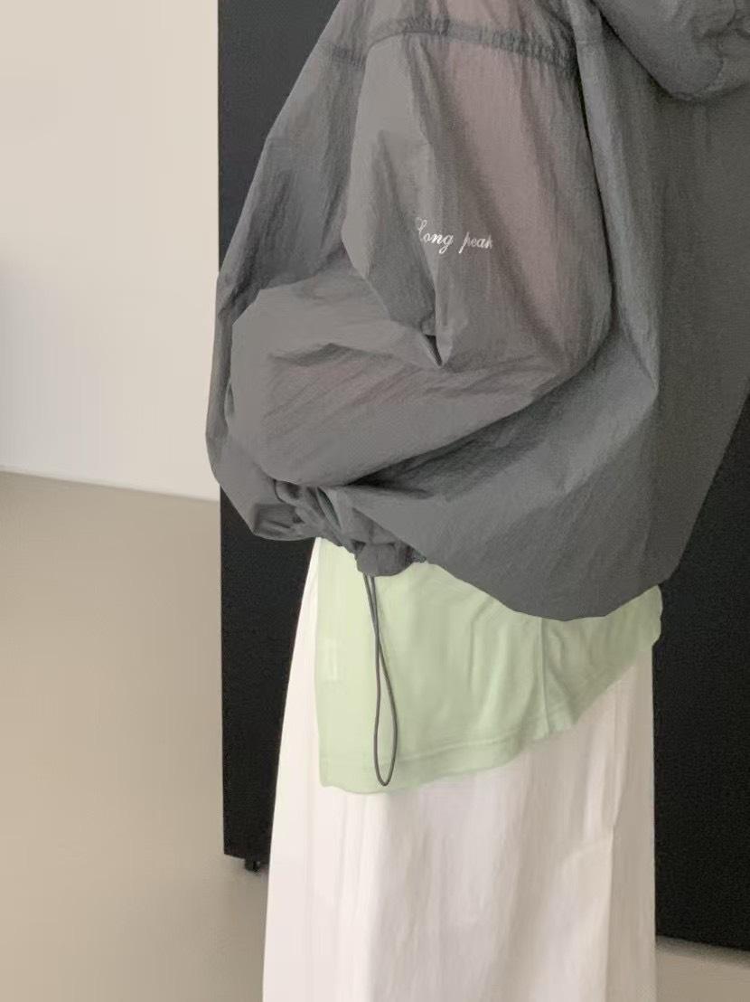 街頭機能感輕量風衣外套