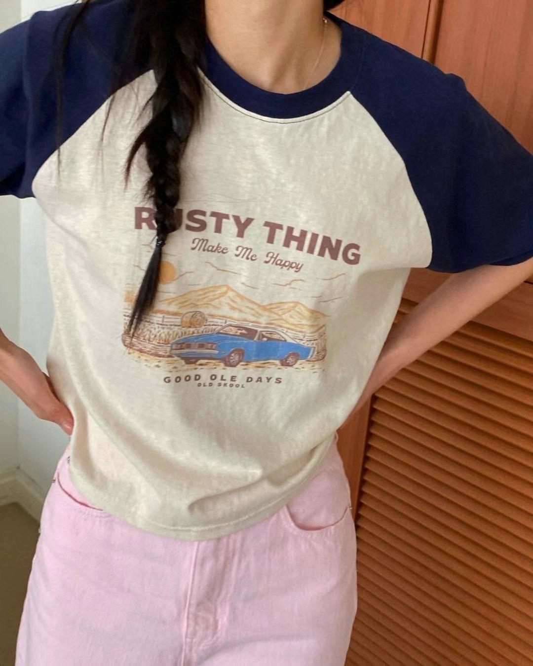 復古時光機T-shirt