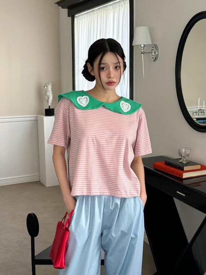 愛心領巾學院Tee