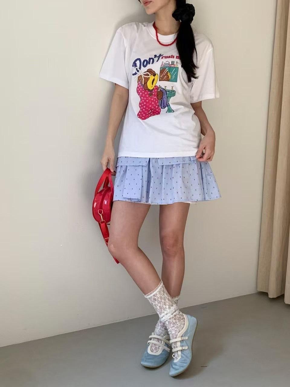「Don’t Rush Me」熊熊早晨儀式Tee