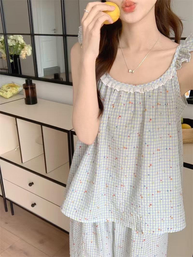 粉漾時光・少女感睡衣兩件式