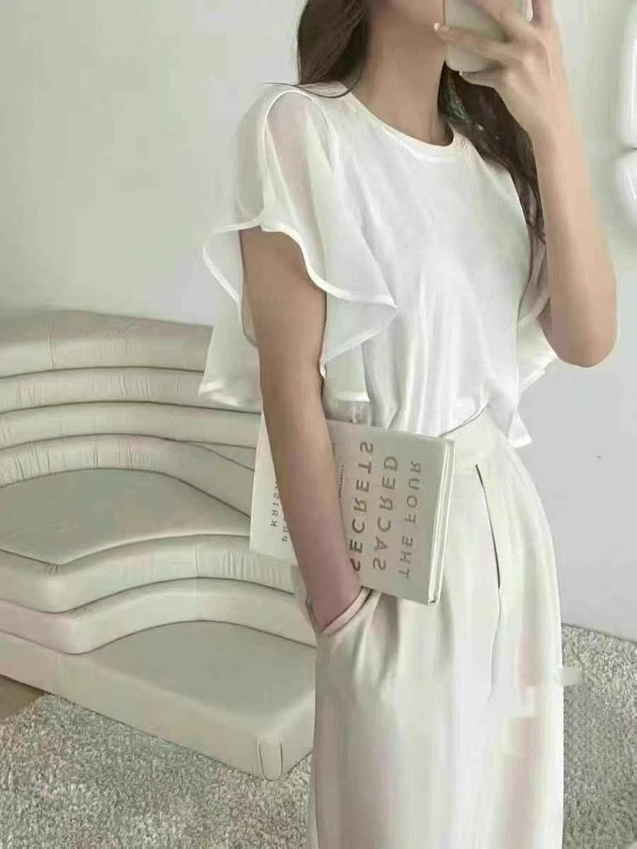 雲朵感小澎袖上衣