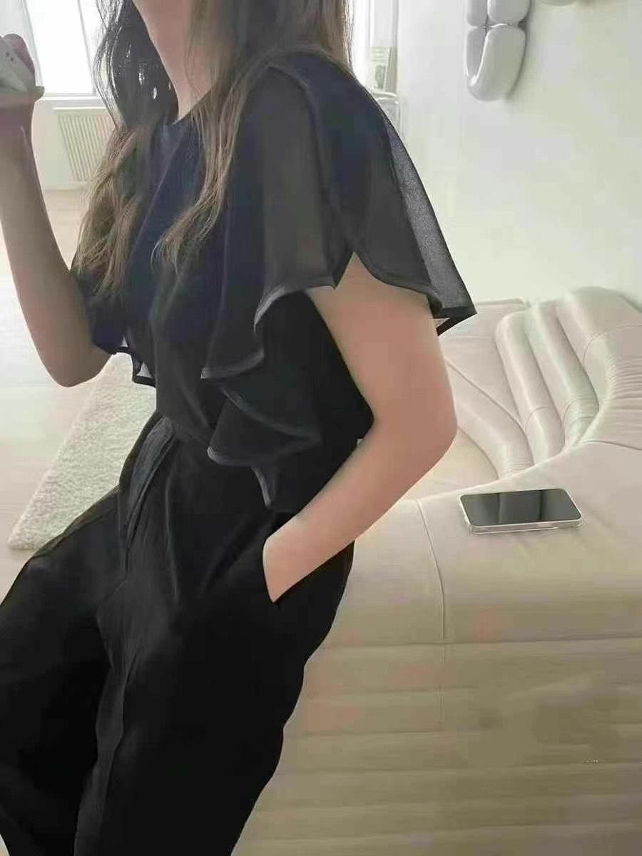 雲朵感小澎袖上衣