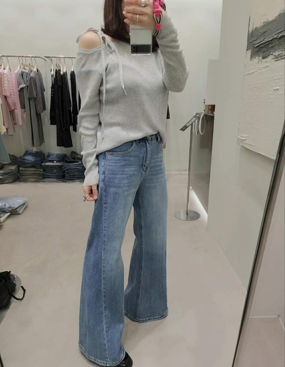 Leggy Vibe．高腰顯瘦喇叭牛仔褲